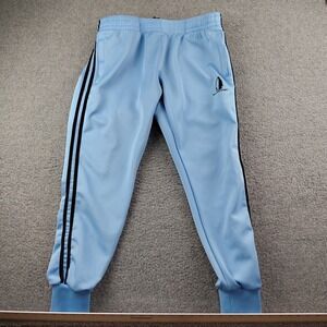 Tachuntfish Track Pants Joggers Mens Large Light Blue Black Striped